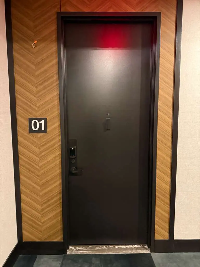 95 Wall St, New York - 27-Floor Renovation: new walls, carpentry & paint at 95 Wall St, NYC.